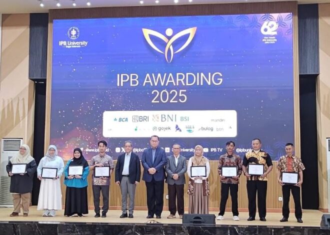 Wujud Rasa Syukur dan Dedikasi: Apresiasi sebagai Tendik Fungsional Terbaik pada IPB Awarding 2025