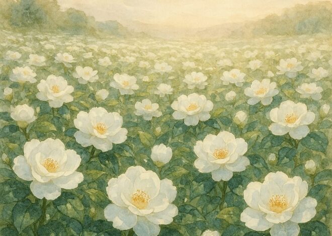 Filosofi Hidup Camellia Putih: Tenang Bukan Berarti Tertinggal, Mampu Bertahan Bukan Berarti Sebuah Kekalahan